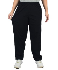 Calça Sem forro Feminina Tactel com elastano Preta
